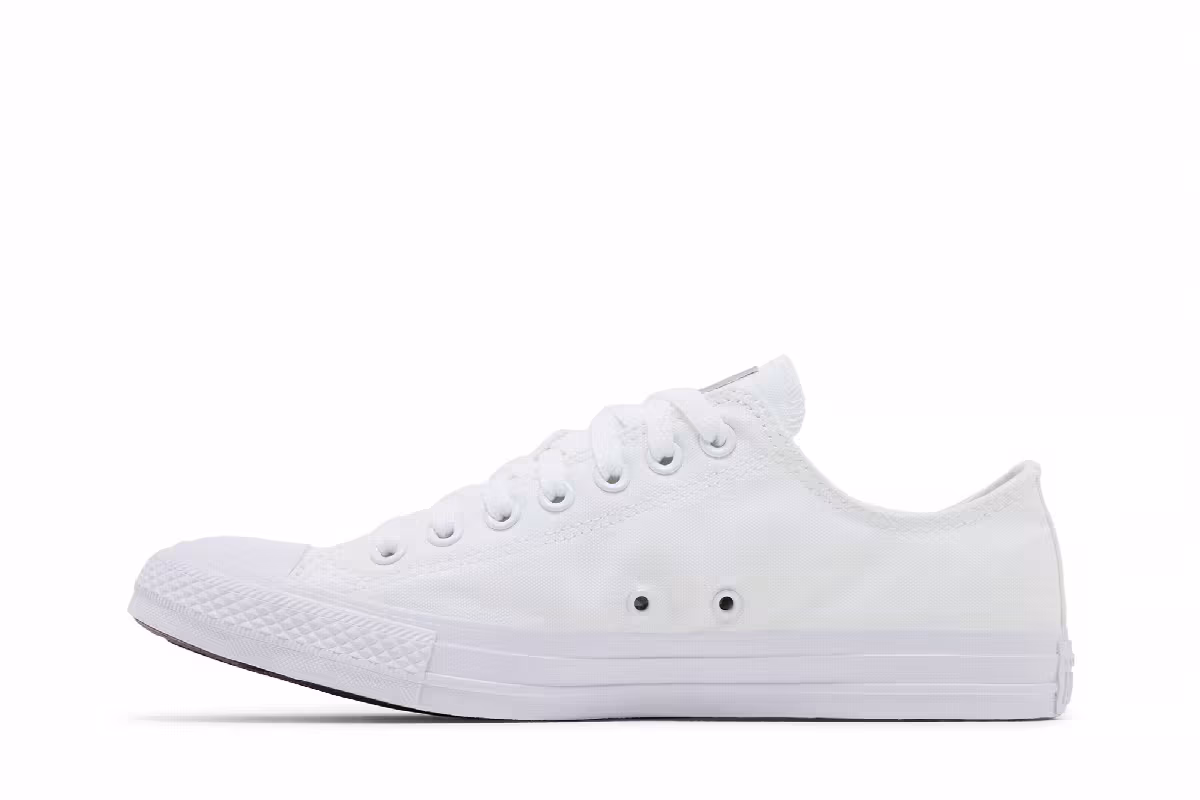Converse Chuck Taylor All Star Canvas Low White, view 4