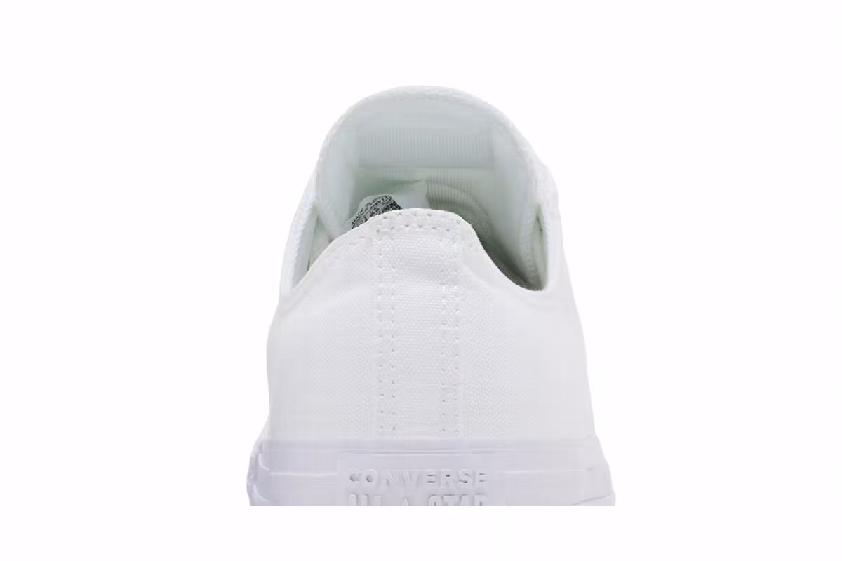 Converse Chuck Taylor All Star Canvas Low White, view 8