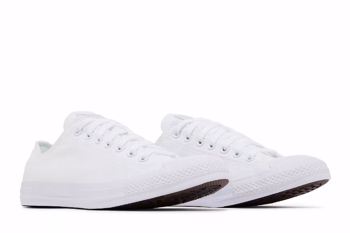 Converse Chuck Taylor All Star Canvas Low White, view 9