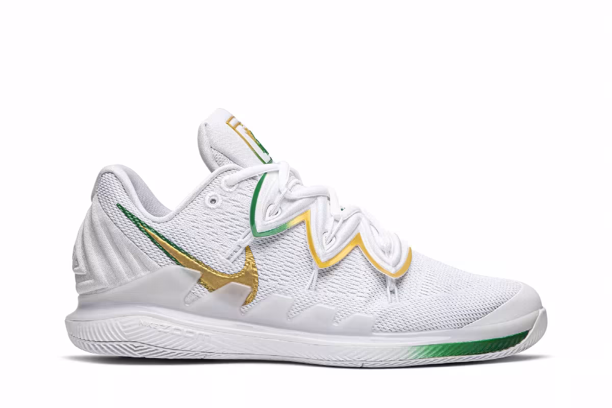 Kyrie Irving x Nick Kyrgios x Nike Air Zoom Vapor X Clover, view 2