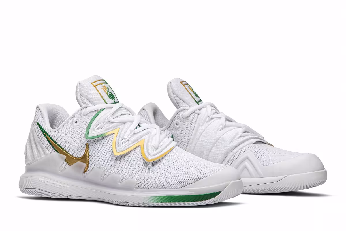 Kyrie Irving x Nick Kyrgios x Nike Air Zoom Vapor X Clover, view 9