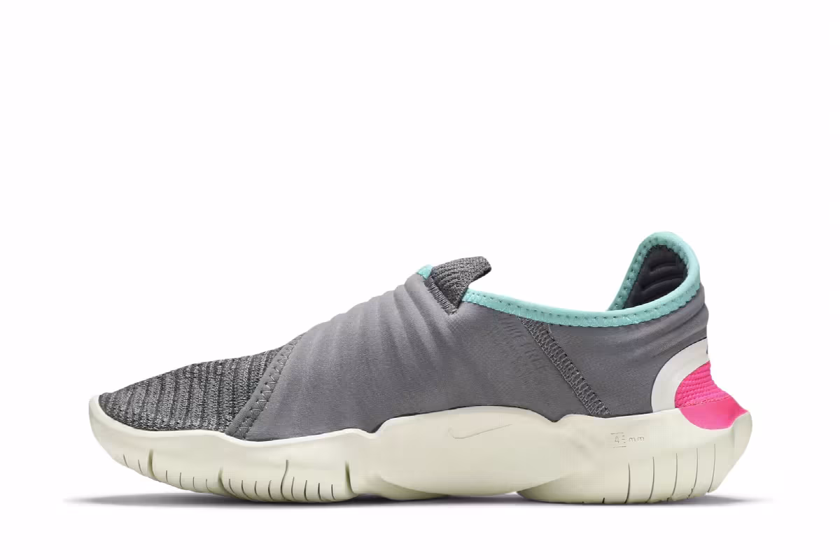Nike Women's Free RN Flyknit 3.0 Gunsmoke, view 4