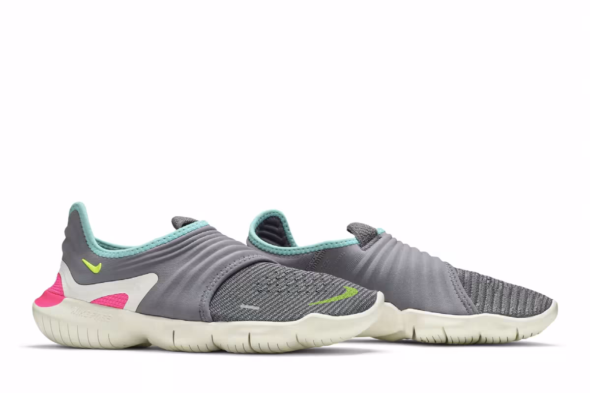 Nike Women's Free RN Flyknit 3.0 Gunsmoke, view 9