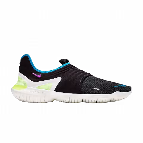 Nike Free RN Flyknit 3.0 'Black Hyper Violet'