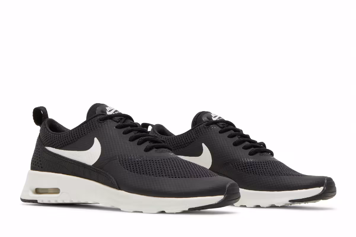 Nike Women's Air Max Thea Black Summit White, view 9