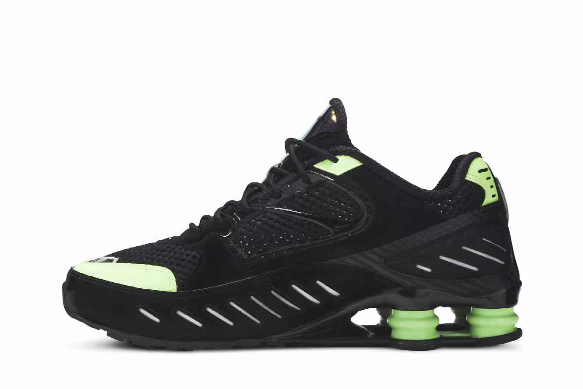 Nike Women's Shox Enigma SP Lime Blast, view 4
