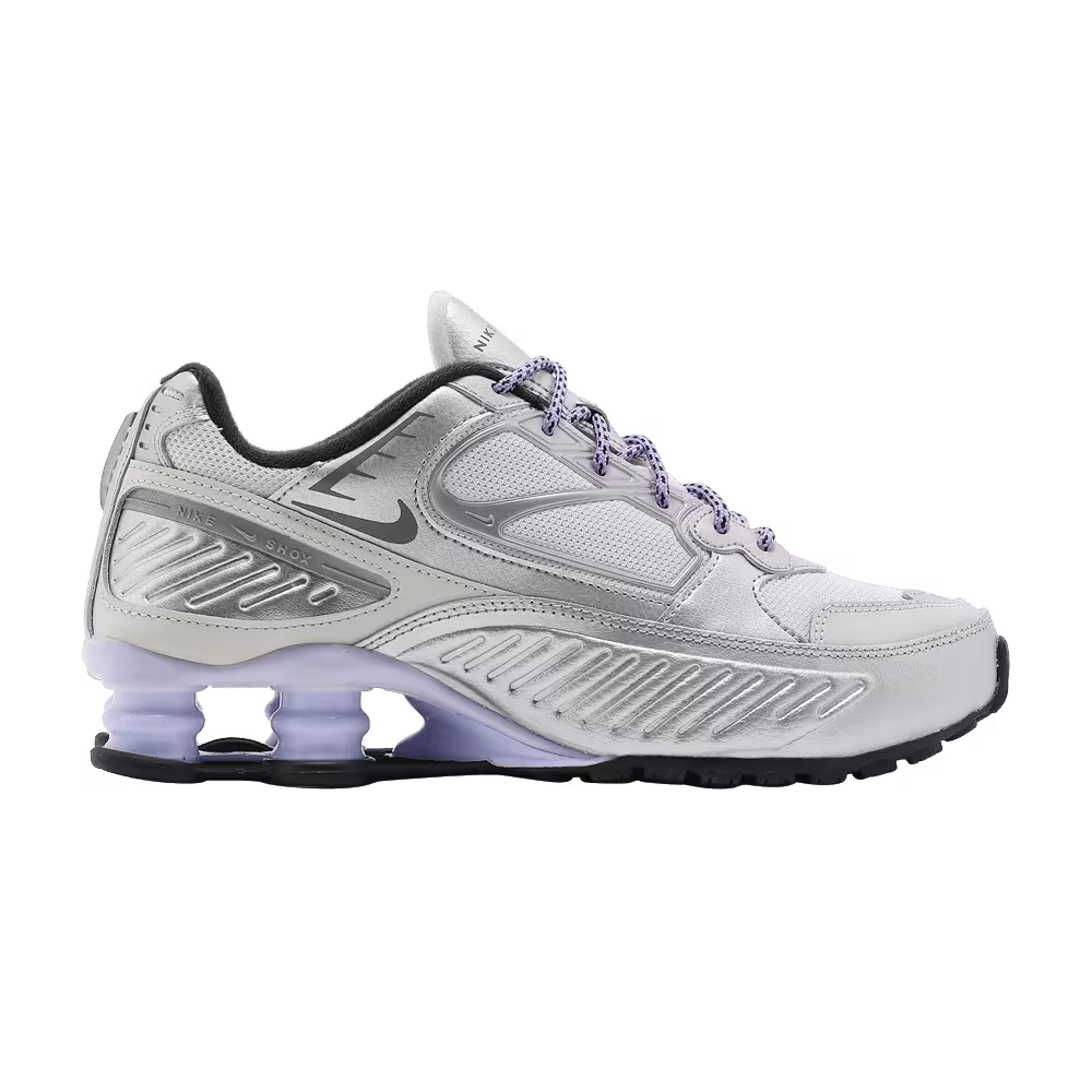 Nike Women's Shox Enigma 9000 Metallic Silver Violet