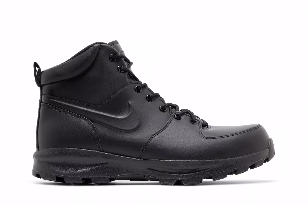 Nike Manoa Leather Black, view 2