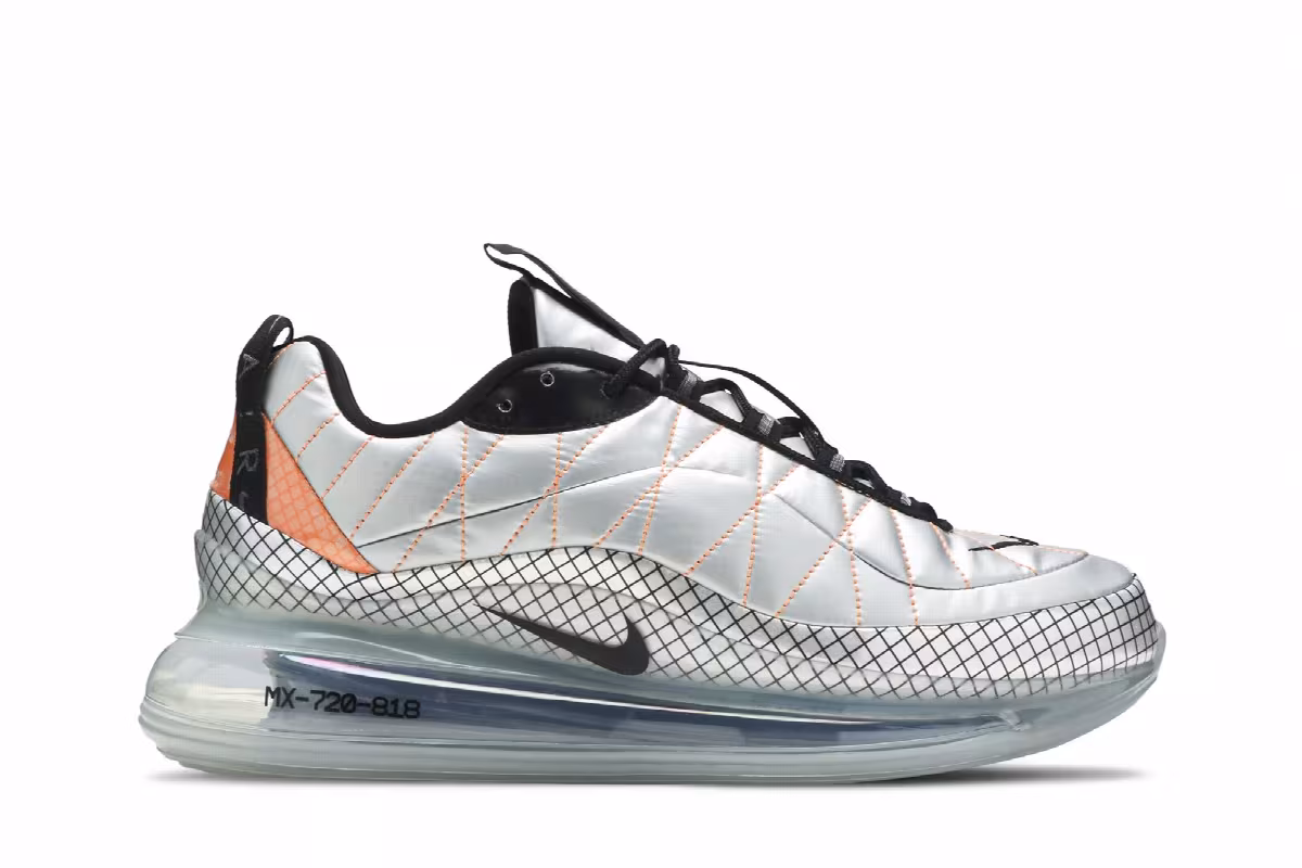 Nike Air MX 720-818 Metallic Silver, view 2