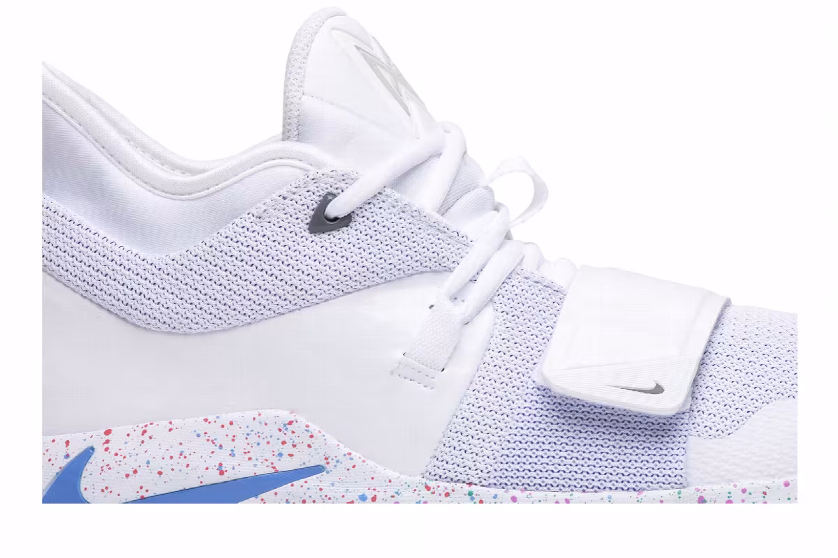 PlayStation x Nike PG 2.5 White, view 3