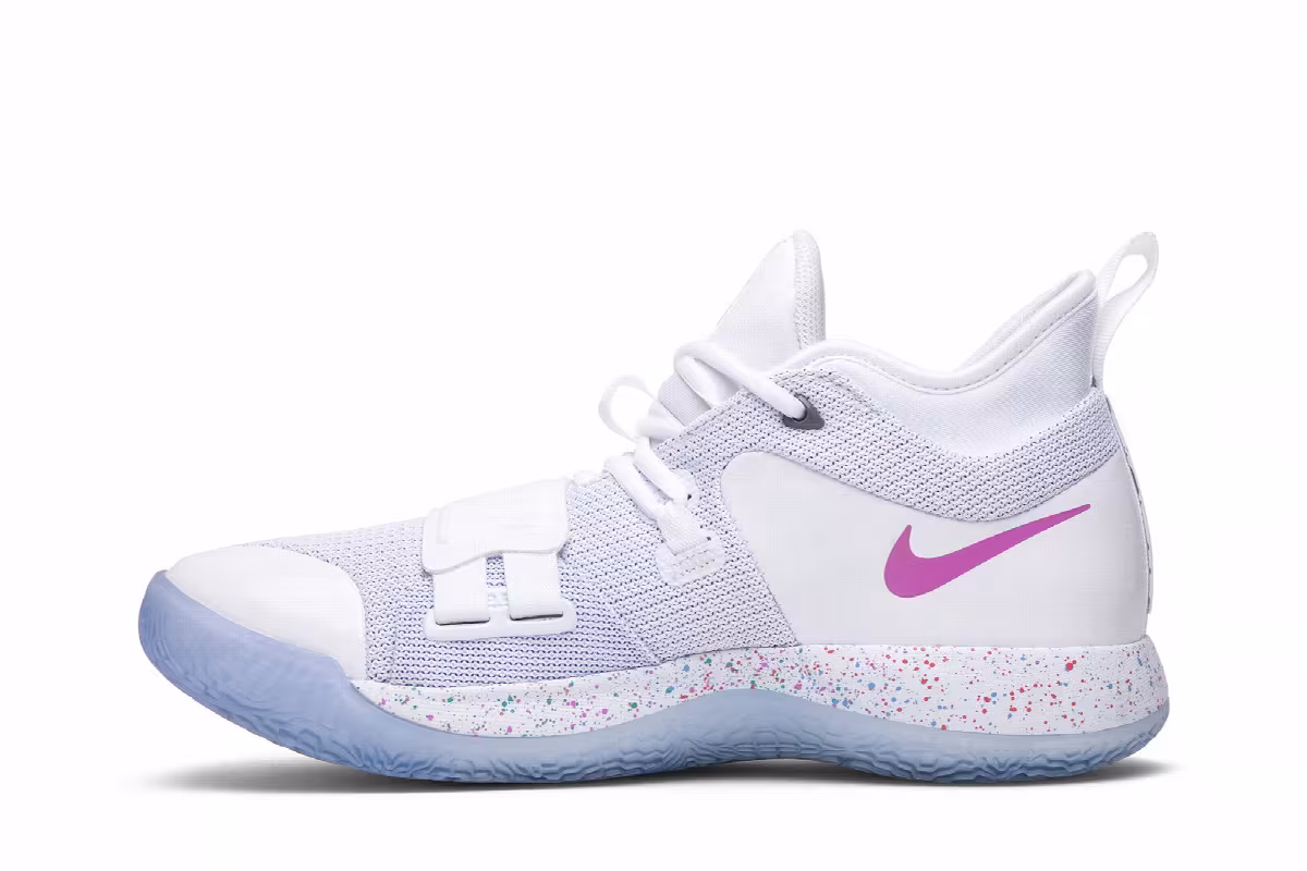 PlayStation x Nike PG 2.5 White, view 4