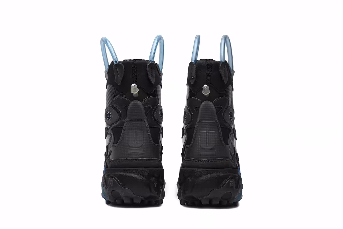Undercover x Nike React Boot Black, view 7