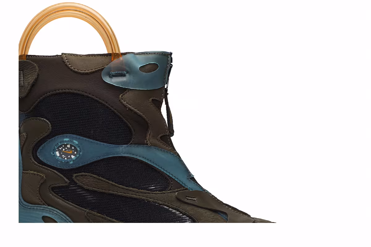 Undercover x Nike React Boot Brown, view 3