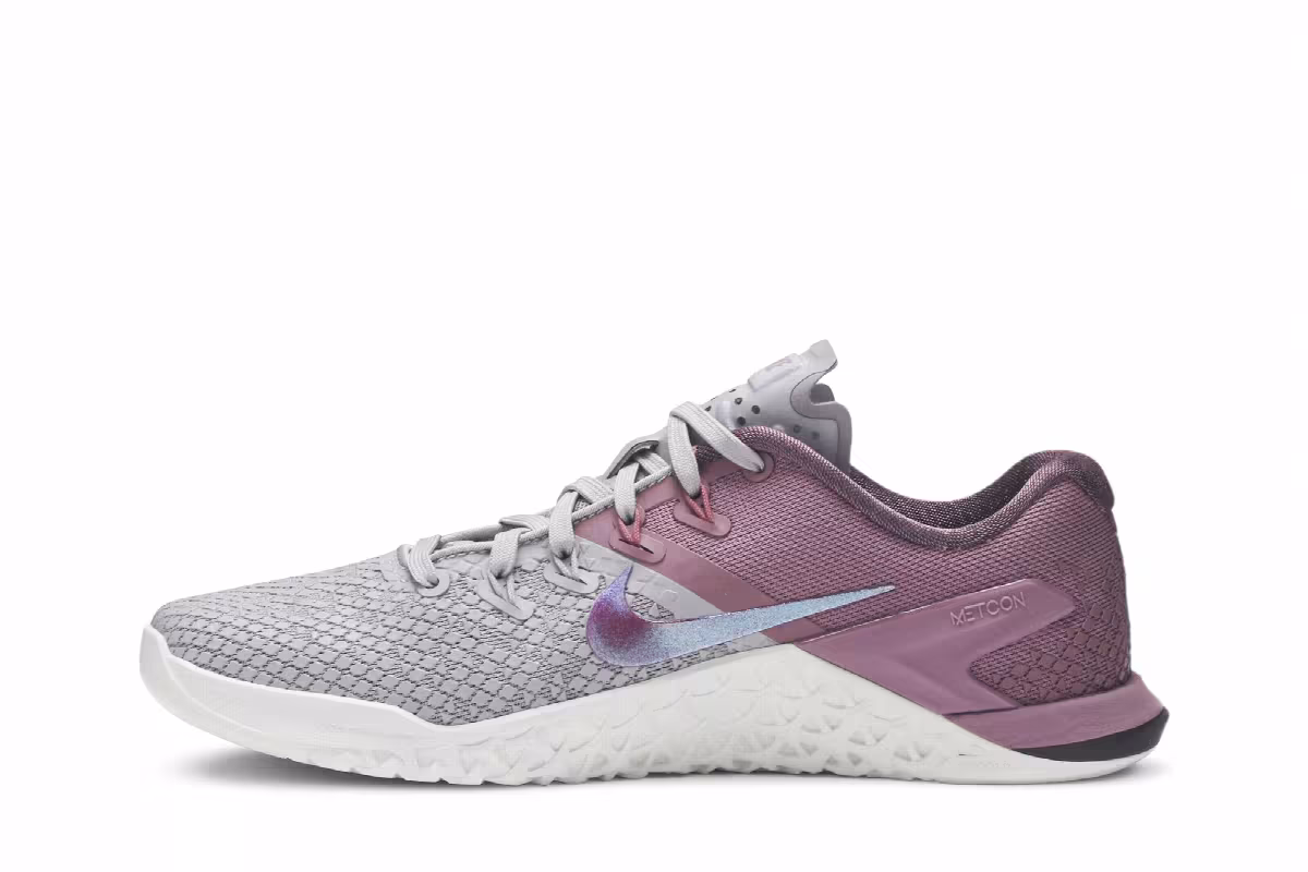 Nike Women's Metcon 4 XD Grey True Berry, view 4