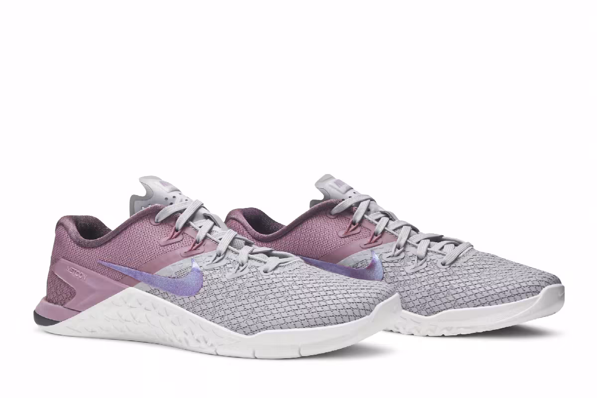 Nike Women's Metcon 4 XD Grey True Berry, view 9