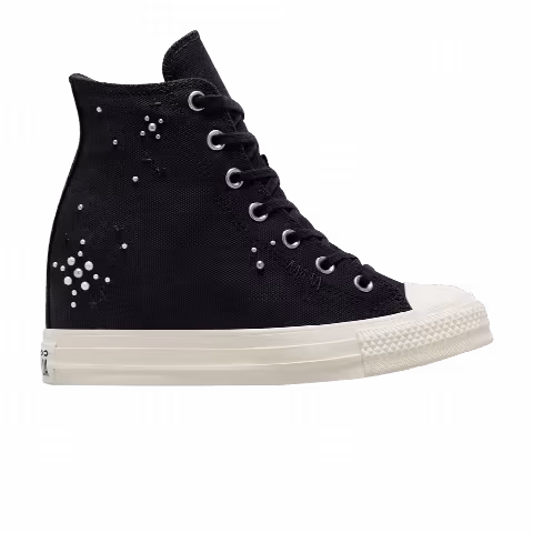 Converse Wmns Chuck Taylor All Star Wedge Platform High 'Pearls & Studs - Total Eclipse'
