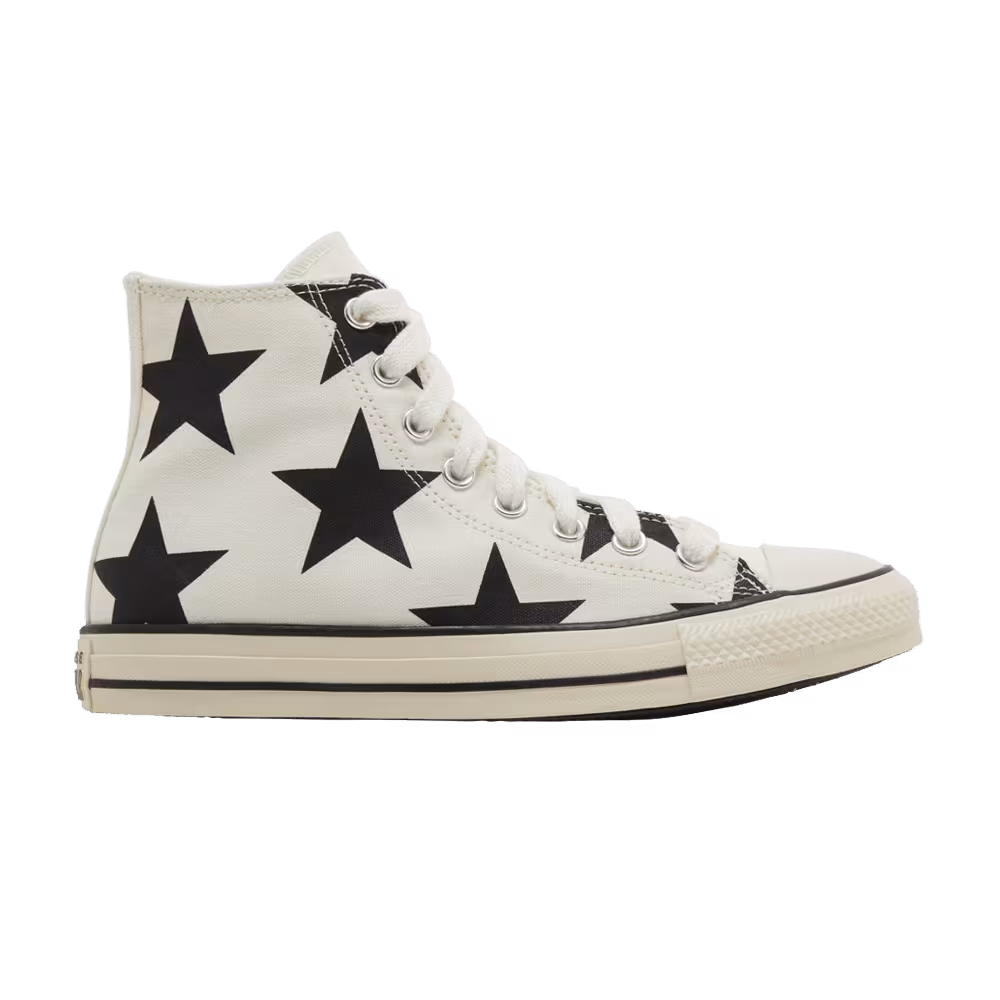 Converse Women's Chuck Taylor All Star High Large Stars