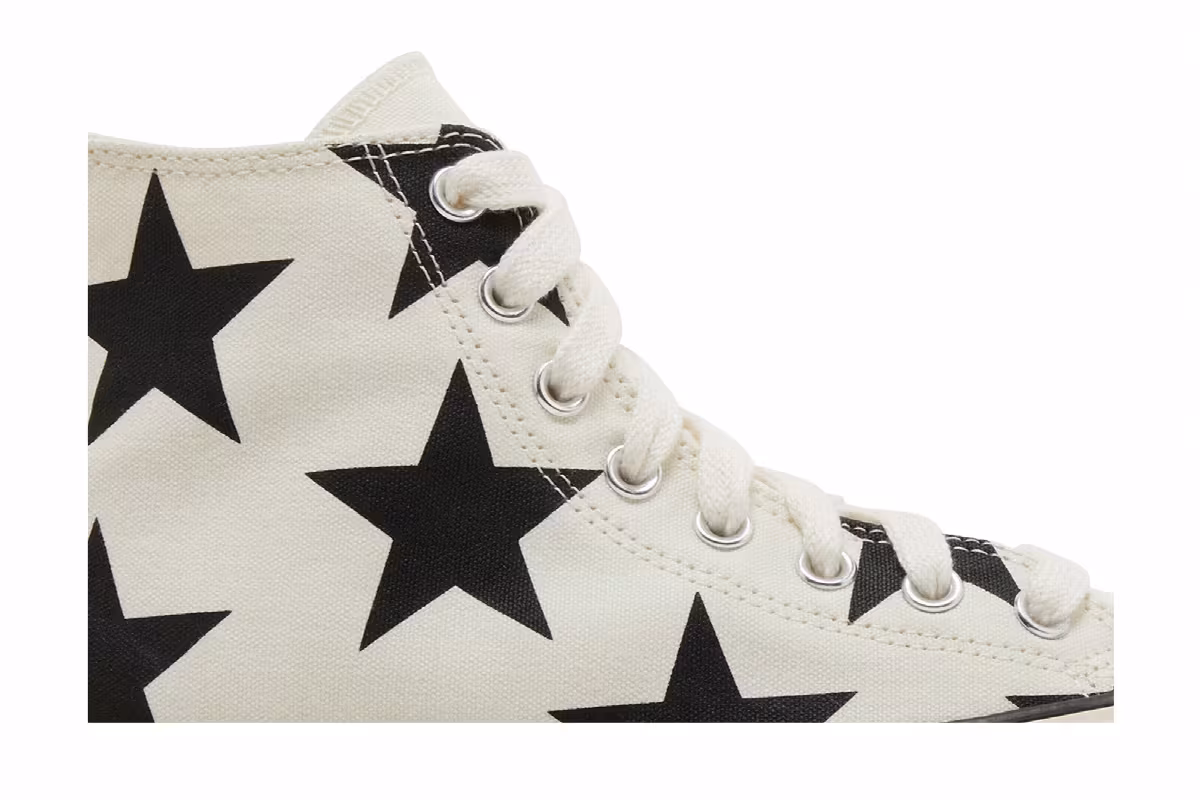 Converse Women's Chuck Taylor All Star High Large Stars, view 3
