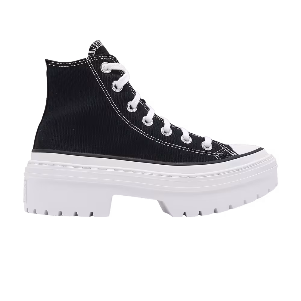 Converse Women's Chuck Taylor All Star Lugged Heel Platform High Black White