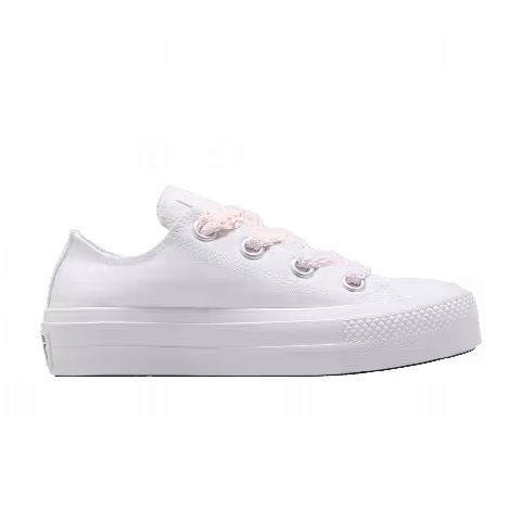 Converse Wmns Chuck Taylor All Star Lift Platform Low 'Crochet Laces - White Blush Hush'