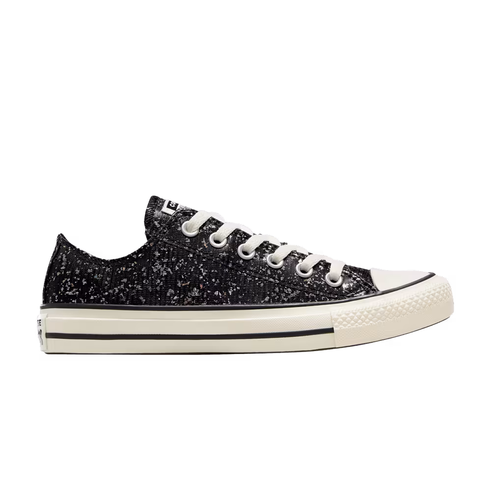 Converse Women's Chuck Taylor All Star Low Glitter - Black