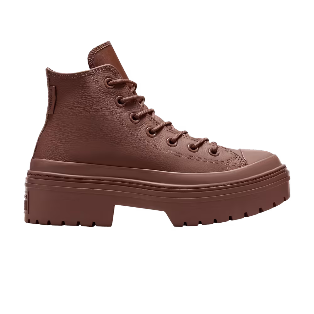 Converse Women's Chuck Taylor All Star Lugged Heel Platform Waterproof High Bear Nap Brown