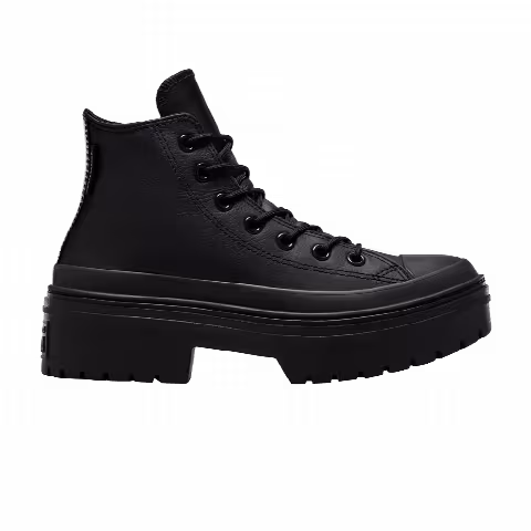 Converse Wmns Chuck Taylor All Star Lugged Heel Platform Waterproof High 'Triple Black'