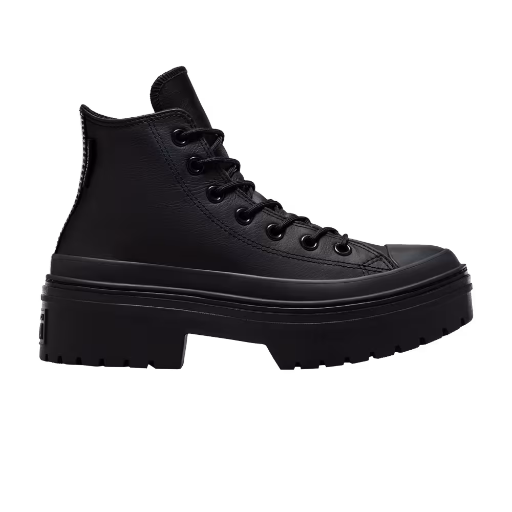 Converse Women's Chuck Taylor All Star Lugged Heel Platform Waterproof High Triple Black