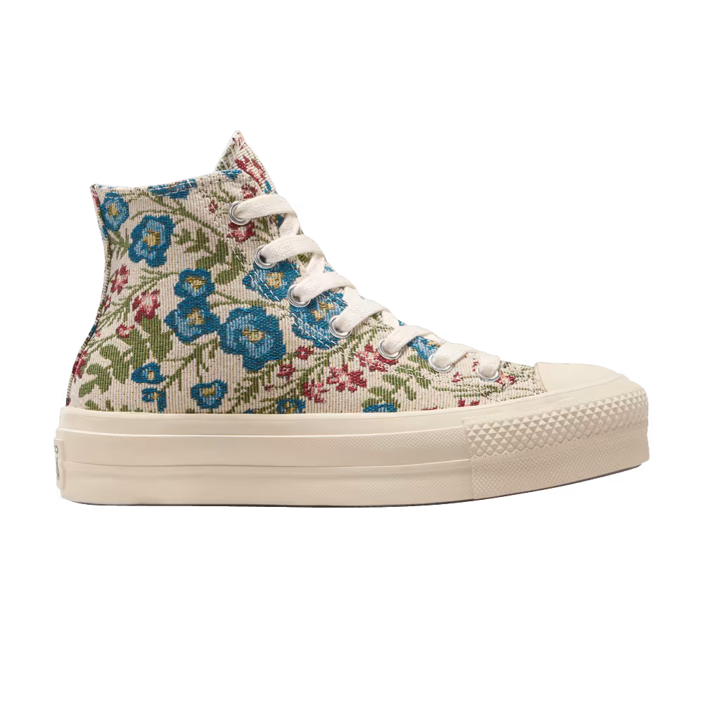 Converse Women's Chuck Taylor All Star Lift Platform High Floral Tapestry