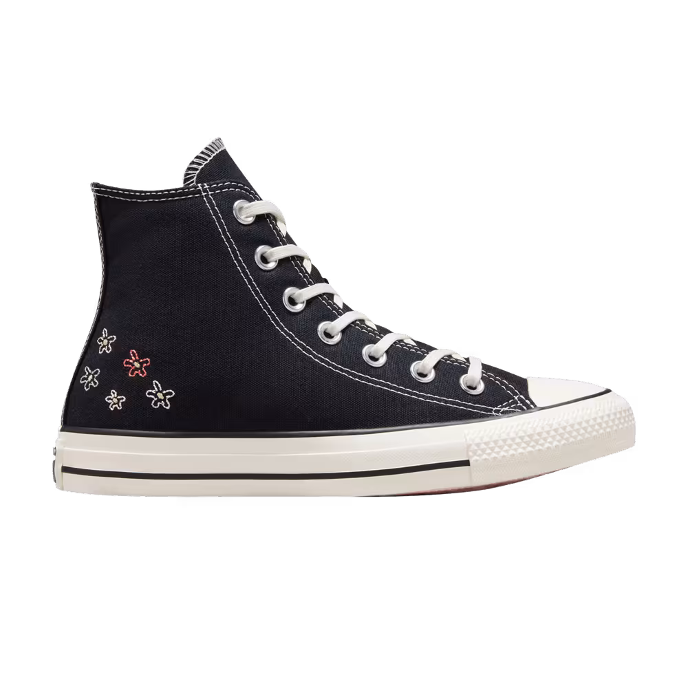 Converse Women's Chuck Taylor All Star High Embroidered Little Flowers