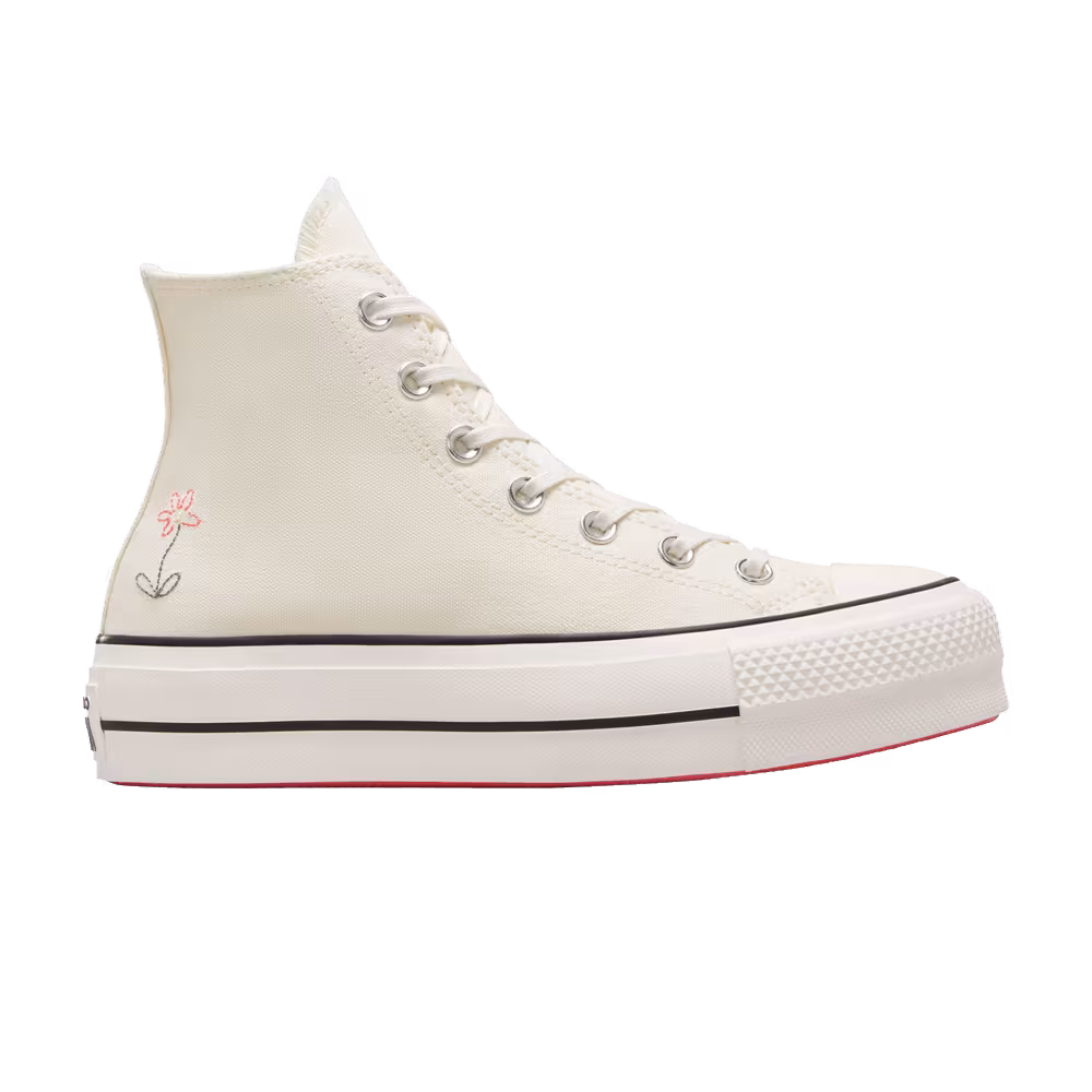 Converse Women's Chuck Taylor All Star Lift Platform High Little Flowers