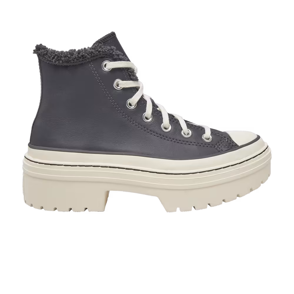Converse Women's Chuck Taylor All Star Lugged Heel Platform High Sherpa - Vamp Pyre