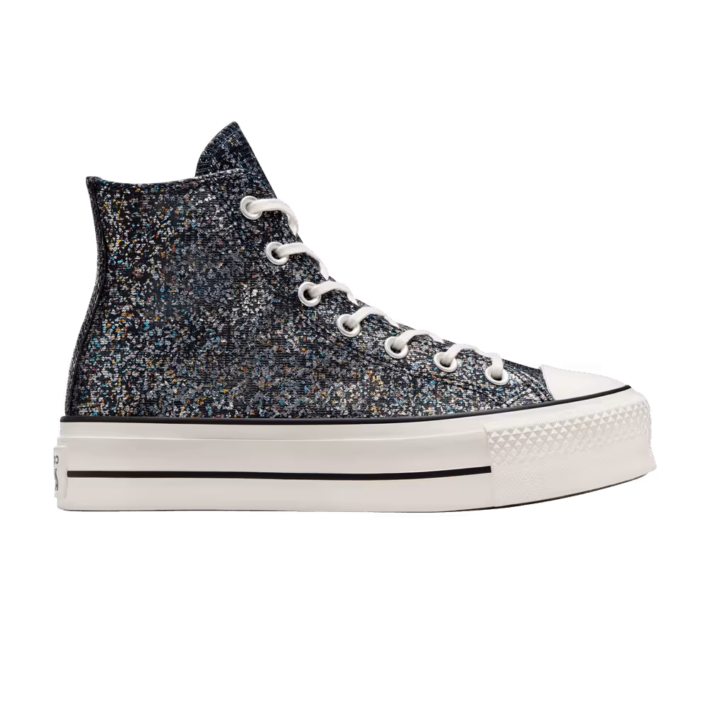 Converse Women's Chuck Taylor All Star Lift Platform High Glitter - Into The Void
