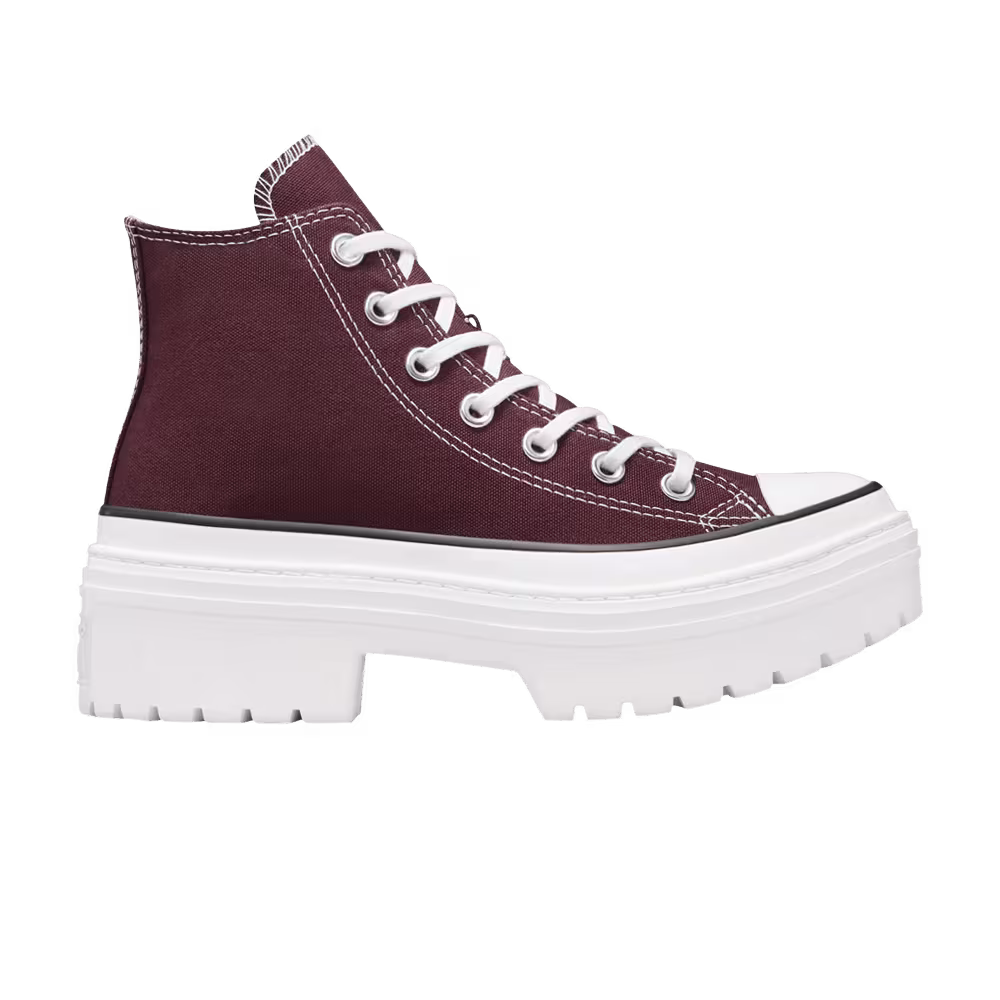 Converse Women's Chuck Taylor All Star Lugged Heel Platform High Bloodstone