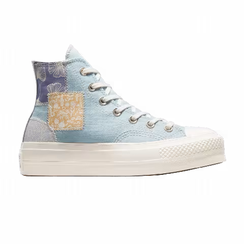 Converse Wmns Chuck Taylor All Star Lift Platform High 'Denim Patchwork'