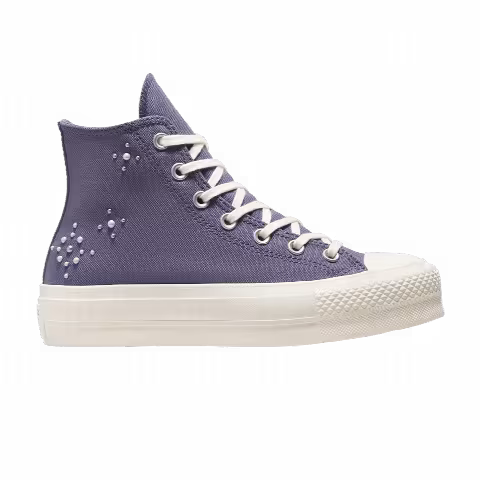 Converse Wmns Chuck Taylor All Star Lift Platform High 'Pearls & Studs - Lavender Ash'