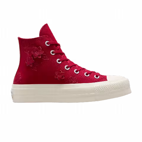 Converse Wmns Chuck Taylor All Star Lift High 'Floral Embroidery - Days Ahead'