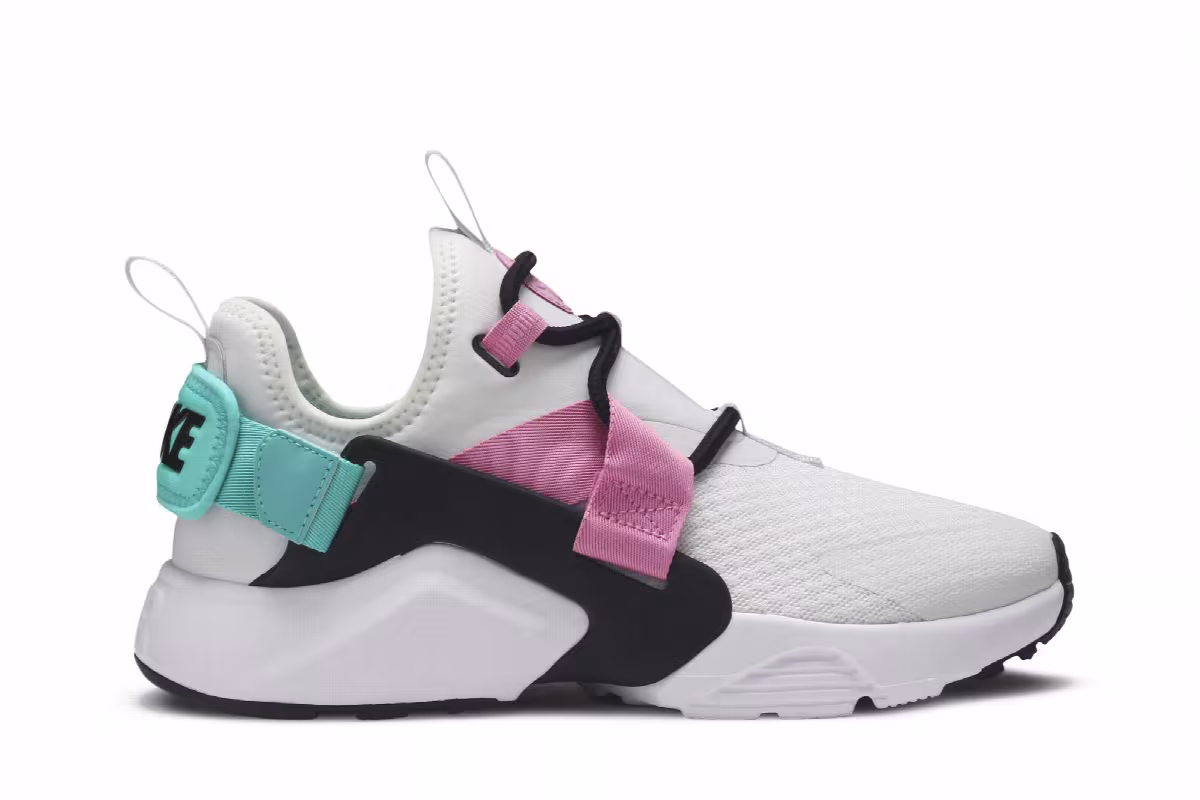 Nike Women's Air Huarache City Low Hyper Jade, view 2