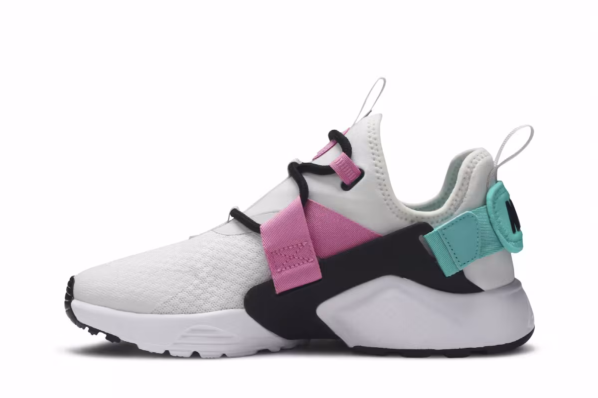 Nike Women's Air Huarache City Low Hyper Jade, view 4