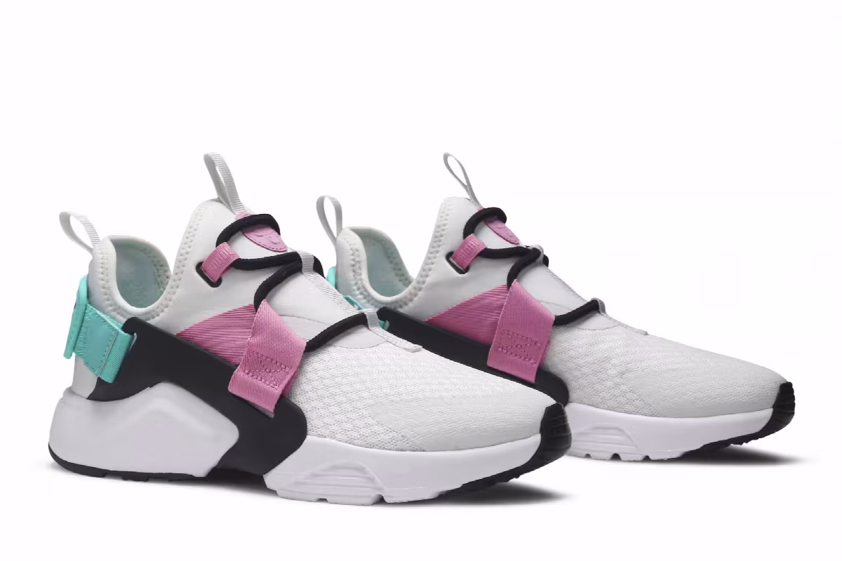 Nike Women's Air Huarache City Low Hyper Jade, view 9