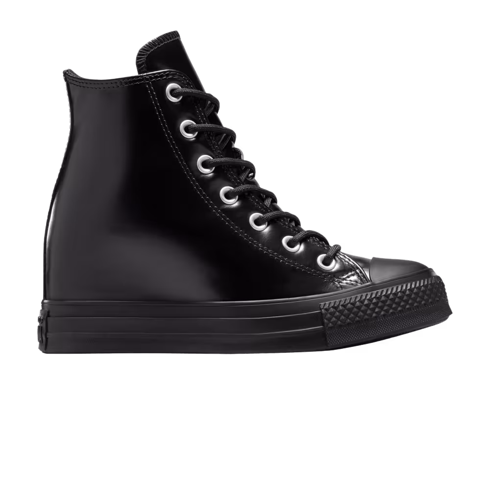 Converse Women's Chuck Taylor All Star Wedge Platform High Triple Black