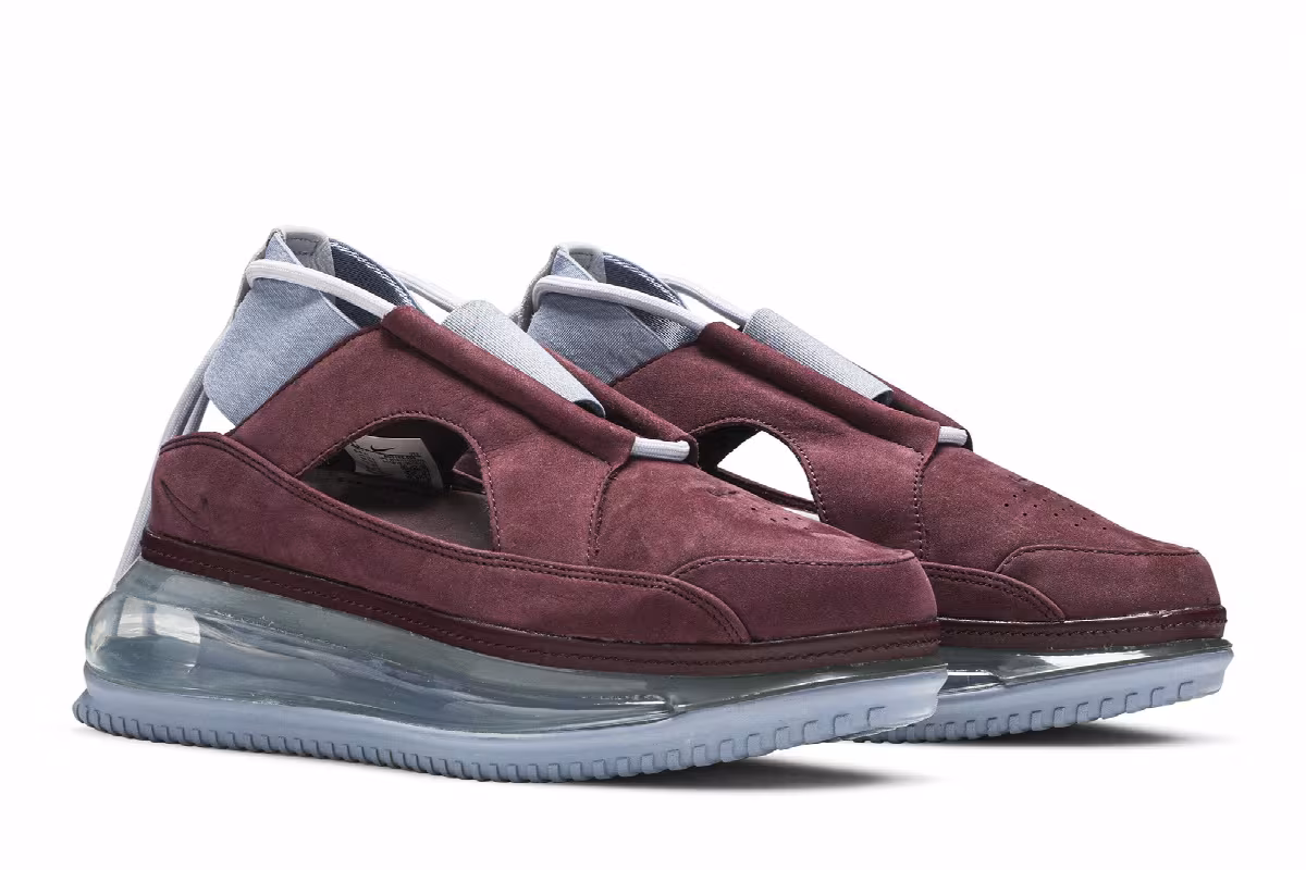 Nike Women's Air Max FF 720 Night Maroon, view 9