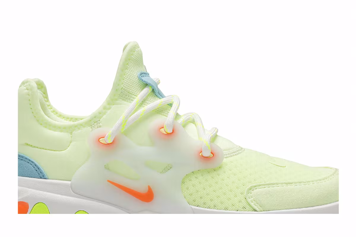 Nike React Presto GS Barely Volt, view 3