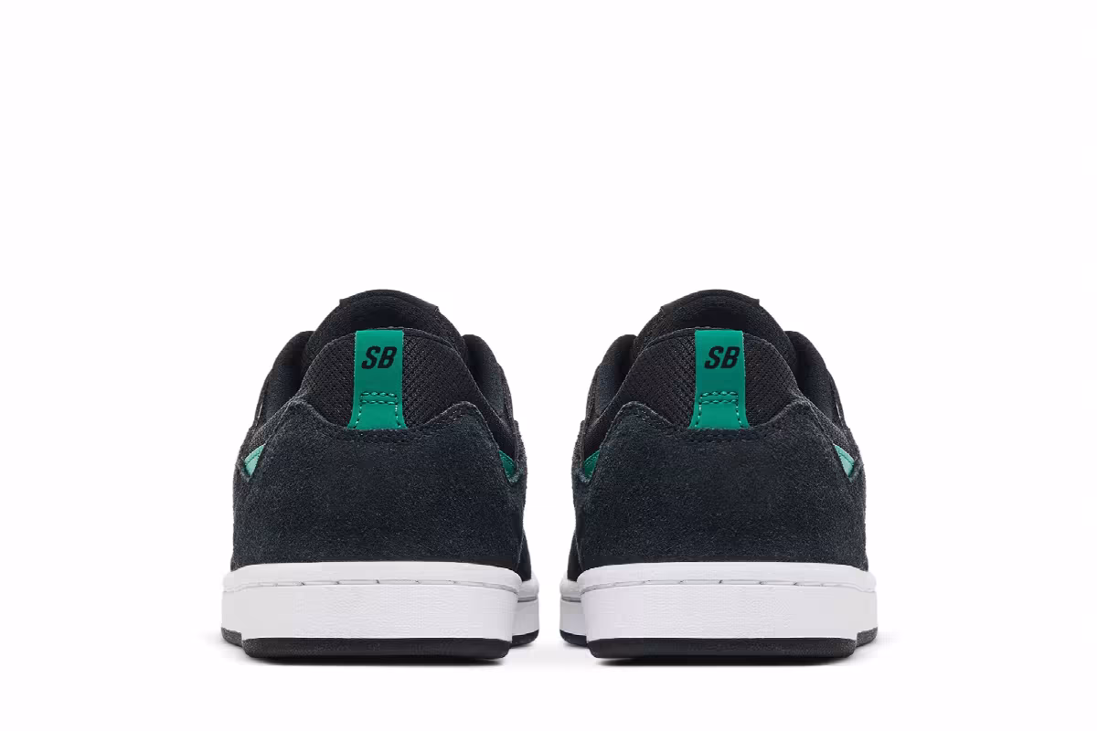 Nike Alleyoop SB Black Mystic Green, view 7
