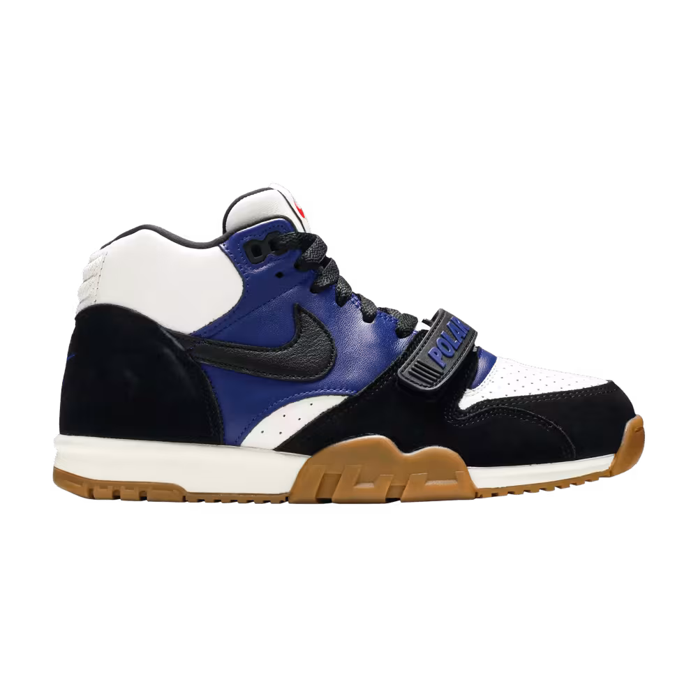 Polar Skate Co x Nike Air Trainer 1 SB Black Deep Royal Blue