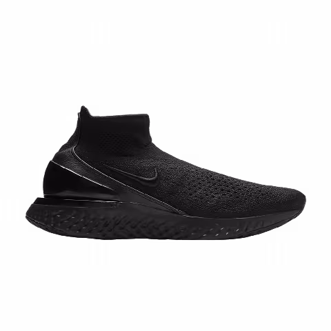 Nike Rise React Flyknit 'Triple Black'