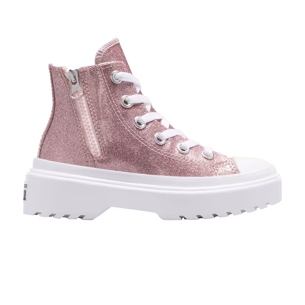 Converse Chuck Taylor All Star Lugged Lift Platform High PS Glitter - Blush Hush