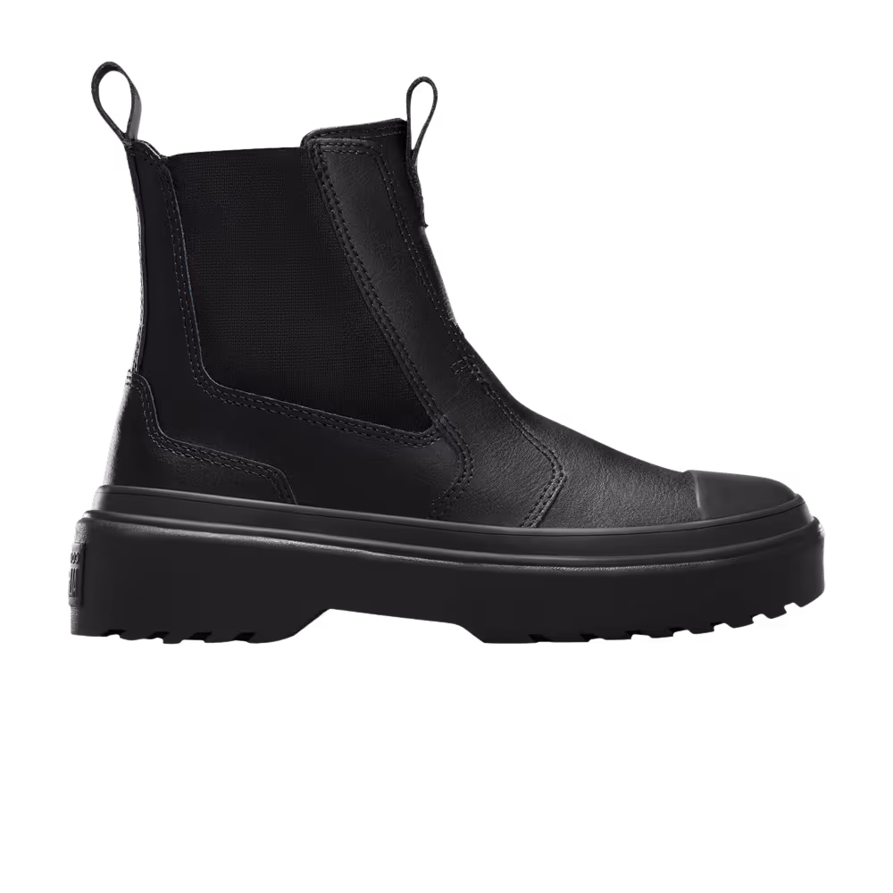 Converse Chuck Taylor All Star Lugged Chelsea Boot GS Triple Black