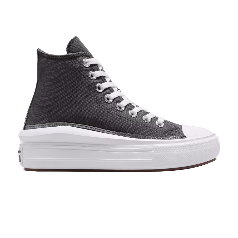 Converse Chuck Taylor All Star Move Platform High GS Glitter - Dark Matter