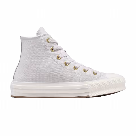 Converse Chuck Taylor All Star EVA Lift Platform High GS 'Tonal Canvas - Barely Grey'